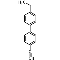 4-乙基联苯乙炔分子式结构图