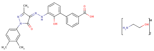 伊屈泼帕乙醇胺分子式结构图