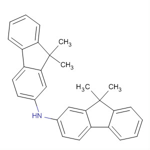 双(9,9-二甲基-9H-芴-2-基)胺分子式结构图