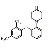 沃替西汀分子式结构图