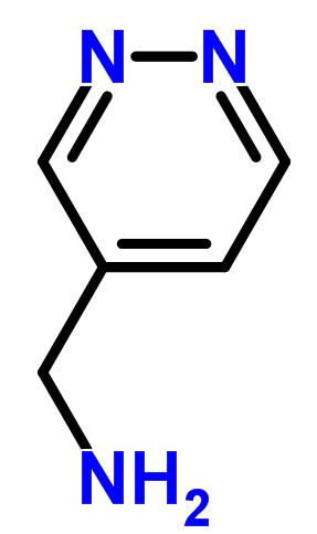 4-氨甲基哒嗪分子式结构图