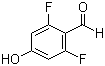 2,6-二氟-4-羟基苯甲醛分子式结构图