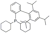 2-双环己基膦-2',4',6'-三异丙基联苯分子式结构图