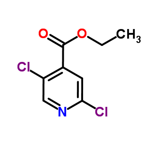 2,5-二氯异烟酸乙酯分子式结构图