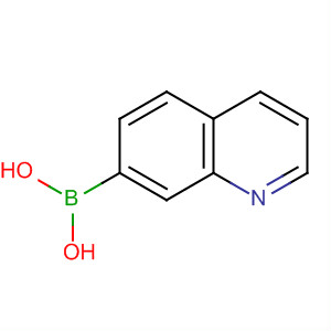 喹啉-7-硼酸分子式结构图