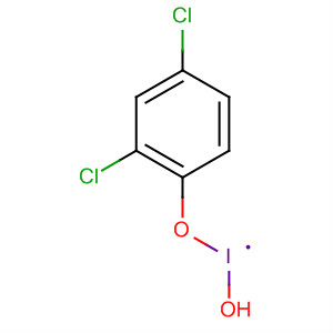 2,4-二氯-1-碘苯分子式结构图