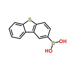 二苯并噻吩-2-硼酸分子式结构图