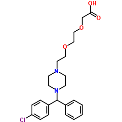 西替利嗪杂质E分子式结构图