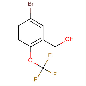 5-溴-2-(三氟甲氧基)苄醇分子式结构图