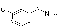 2-氯-4-肼基吡啶分子式结构图