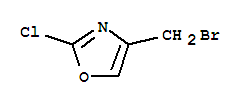 2-氯-4-溴甲基噁唑分子式结构图