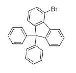 4-溴-9,9-二苯基芴分子式结构图