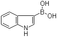 吲哚-3-硼酸分子式结构图