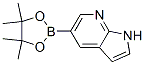 7-氮杂吲哚-5-硼酸频哪醇酯分子式结构图