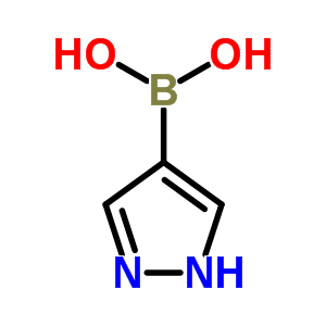 4-吡唑硼酸分子式结构图