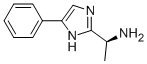 (S)-1-(5-苯基-1H-咪唑-2-基)乙胺分子式结构图