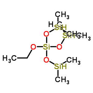 三(二甲基硅氧烷基)乙氧基硅烷分子式结构图