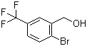 2-溴-5-三氟甲基苄醇分子式结构图