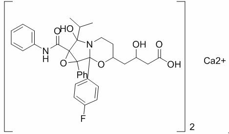 光解杂质1(钙盐)分子式结构图