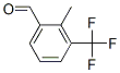 2-甲基-3-(三氟甲基)苯甲醛分子式结构图