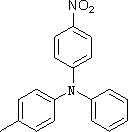 4-硝基-4'-甲基三苯胺分子式结构图