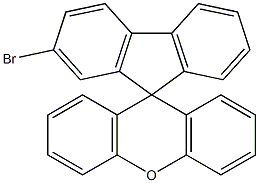 2-溴螺芴氧杂蒽分子式结构图