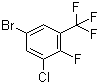 5-溴-3-氯-2-氟三氟甲苯分子式结构图