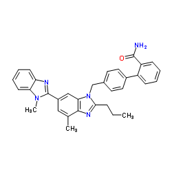 替米沙坦酰胺分子式结构图