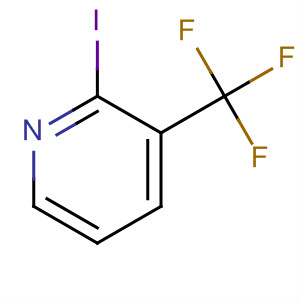 2-碘-3-三氟甲基吡啶分子式结构图