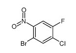 2-溴-4-氯-5-氟硝基苯分子式结构图