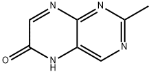 2-Methyl-6(5H)-pteridinone分子式结构图