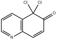 5,5-Dichloroquinolin-6(5H)-one分子式结构图