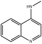 N-甲基喹啉-4-胺分子式结构图