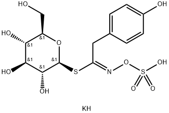 白芥子钾盐分子式结构图