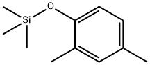 2,4-Dimethylphenoxytrimethylsilane分子式结构图