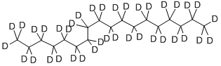 十八烷-D38分子式结构图