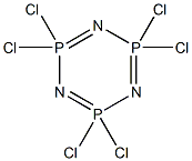 Phosphorusnitriledichloridetrimer分子式结构图