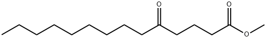 5-Oxomyristic acid methyl ester分子式结构图