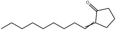 2-Nonylidenecyclopentanone分子式结构图