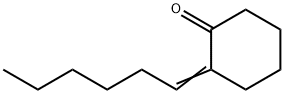 2-亚己基环己酮分子式结构图