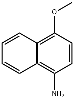 4-甲氧基-1-萘胺分子式结构图