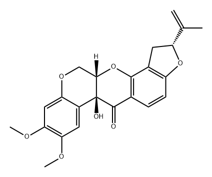 rotenolone分子式结构图