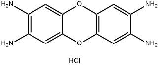 Dibenzo[b,e][1,4]dioxin-2,3,7,8-tetramine, hydrochloride (1:4)分子式结构图