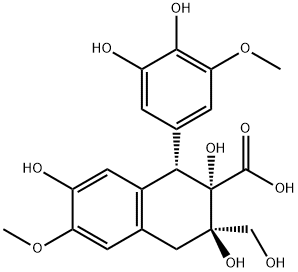 plicatic acid分子式结构图