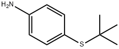 4-(tert-butylsulfanyl)aniline分子式结构图