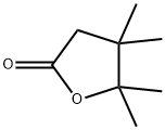 Dihydro-4,4,5,5-tetramethyl-2(3H)-furanone分子式结构图