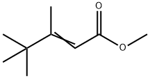 Methyl (2E)-3,4,4-triMethylpent-2-enoate分子式结构图