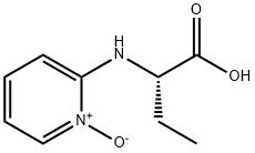 Butanoic acid, 2-[(1-oxido-2-pyridinyl)amino]-, (S)- (9CI)分子式结构图