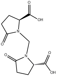 1,1'-methylenebis(5-L-oxoproline) 分子式结构图