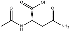 N2-acetyl-DL-asparagine分子式结构图